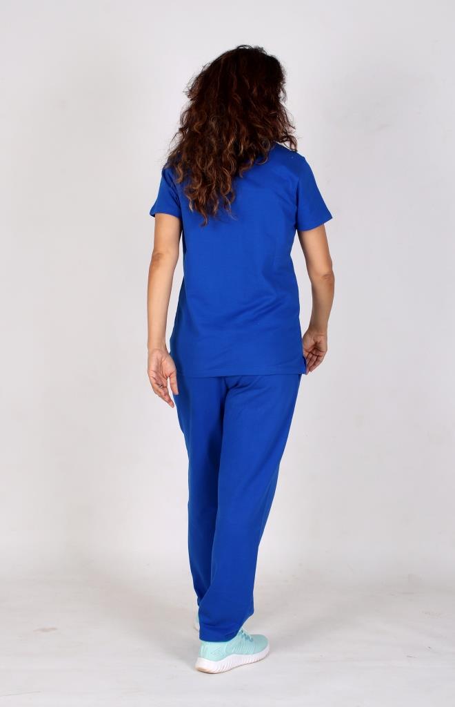 Royal Blue Doctor Scrub Set - S3 Designs NY